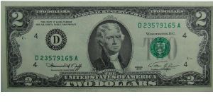 1976 United States Federal Reserve Note
Neff/Simon Banknote