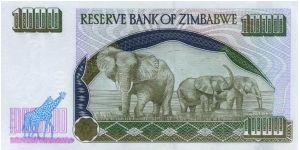 Banknote from Zimbabwe