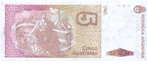 Banknote from Argentina