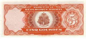 Banknote from Haiti