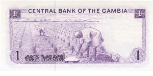 Banknote from Gambia