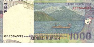 Banknote from Indonesia