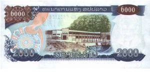 Banknote from Laos