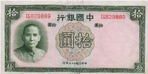 10 Yuan Banknote