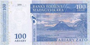 Banknote from Madagascar