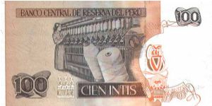 Banknote from Peru