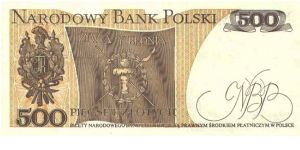 Banknote from Poland