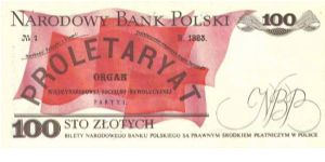 Banknote from Poland