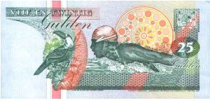 Banknote from Suriname