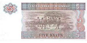 Banknote from Myanmar