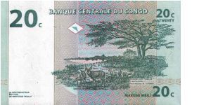 Banknote from Congo