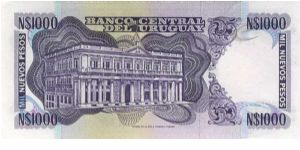 Banknote from Uruguay