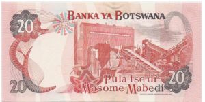 Banknote from Botswana