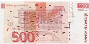 Banknote from Slovenia