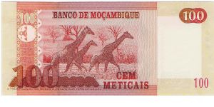 Banknote from Mozambique