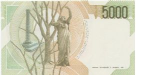 Banknote from Italy