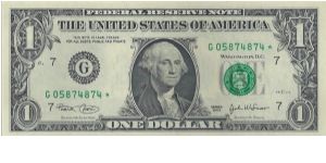 Banknote from USA