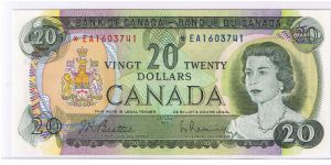 Canada ** note
$20 Banknote