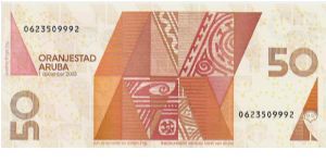 Banknote from Aruba