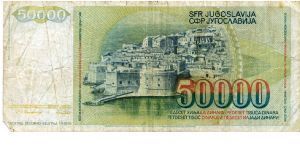 Banknote from Yugoslavia