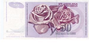 Banknote from Yugoslavia