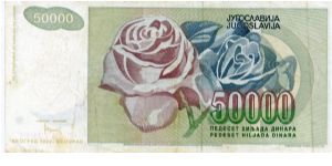 Banknote from Yugoslavia