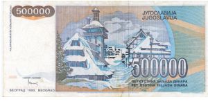 Banknote from Yugoslavia