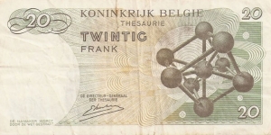 Banknote from Belgium