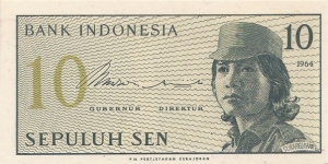 10 Sen Banknote