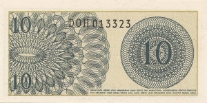 Banknote from Indonesia