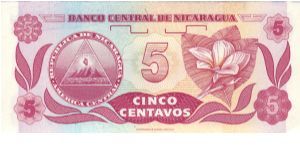 Banknote from Nicaragua