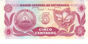 Banknote from Nicaragua