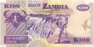 Banknote from Zambia