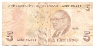 Banknote from Turkey