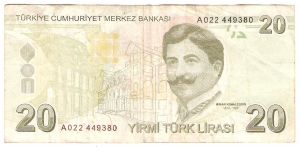 Banknote from Turkey