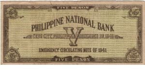 Banknote from Philippines