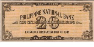 Banknote from Philippines