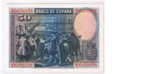 Banknote from Spain