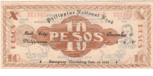 Banknote from Philippines