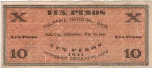 Banknote from Philippines