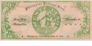 Banknote from Philippines