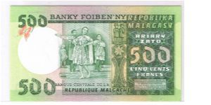 Banknote from Madagascar