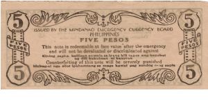 Banknote from Philippines