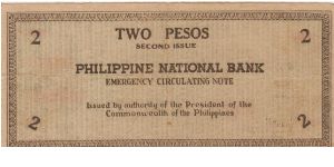 Banknote from Philippines