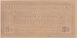 Banknote from Philippines