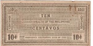 Banknote from Philippines