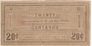 Banknote from Philippines