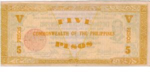 Banknote from Philippines