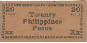 Banknote from Philippines
