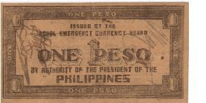 Banknote from Philippines